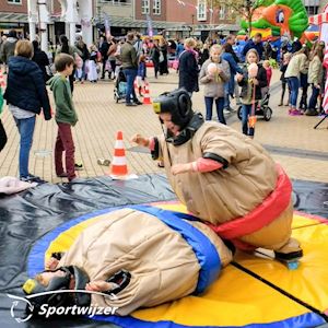 Sumoworstelen set voor jeugd